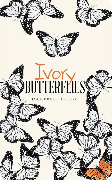 Ivory Butterflies cover, illustrated by Elena Parr